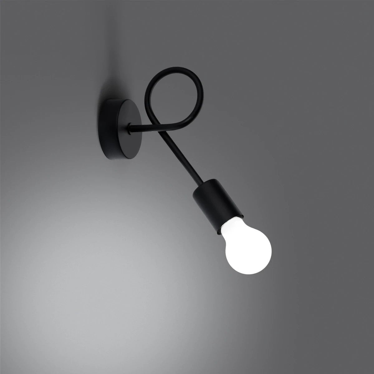 Wandleuchte "LEVAR" – Wandlampen in Schwarz | Dexity Lichtdesign