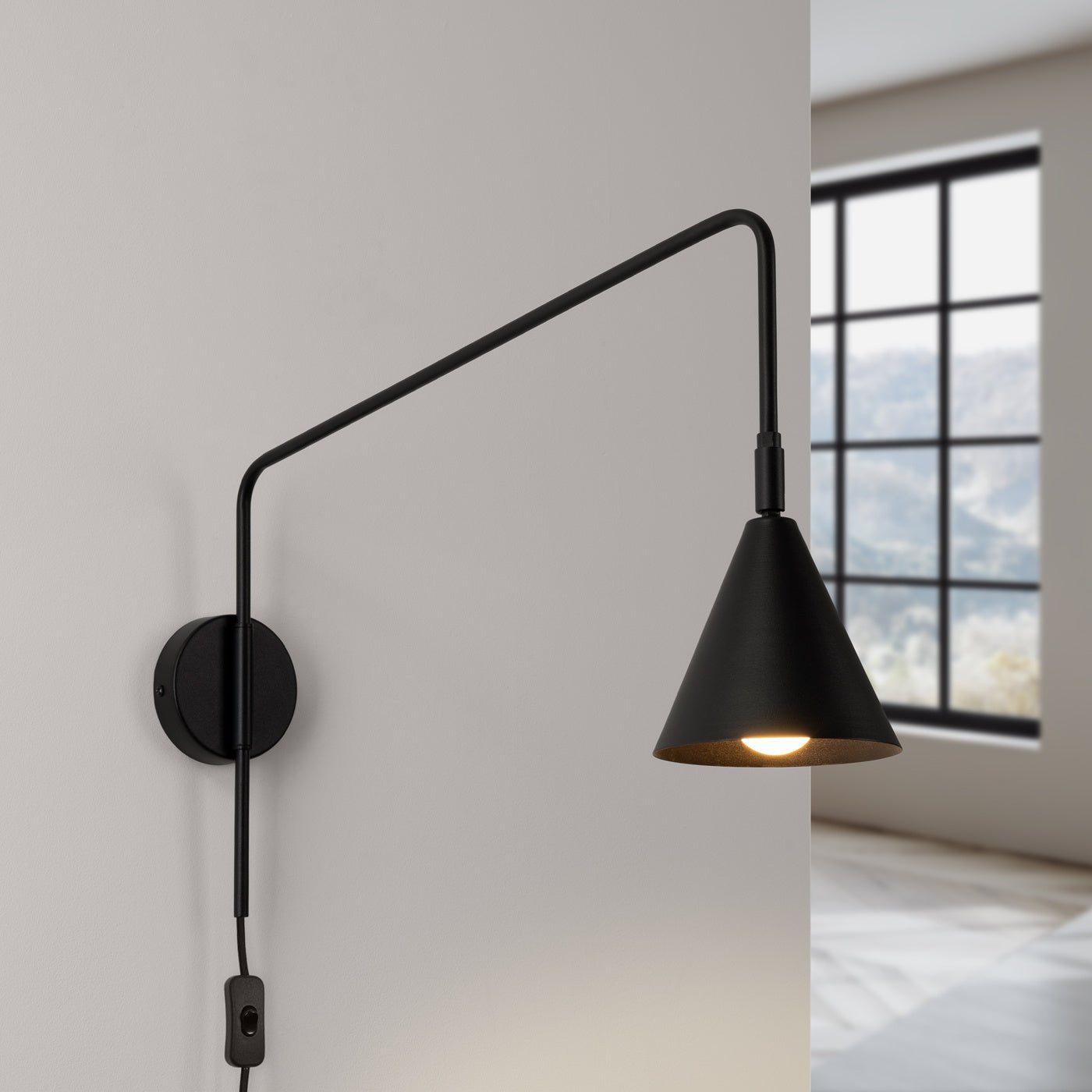 Wandleuchte „Nox“ – Wandlampen in Schwarz | Dexity Lichtdesign