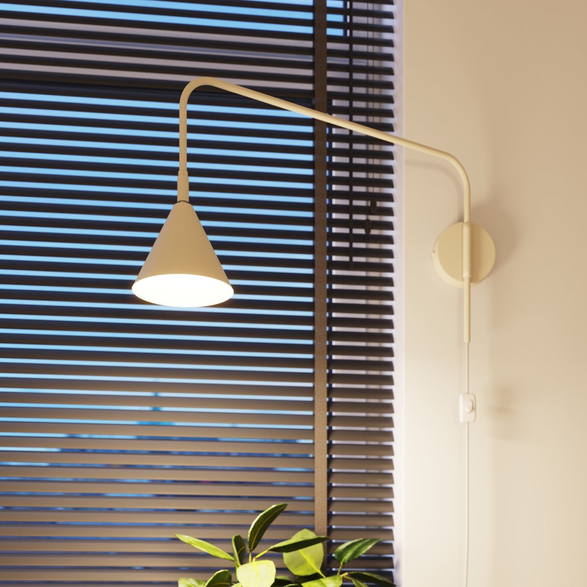 Wandleuchte „Nox“ – Wandlampen in Beige | Dexity Lichtdesign