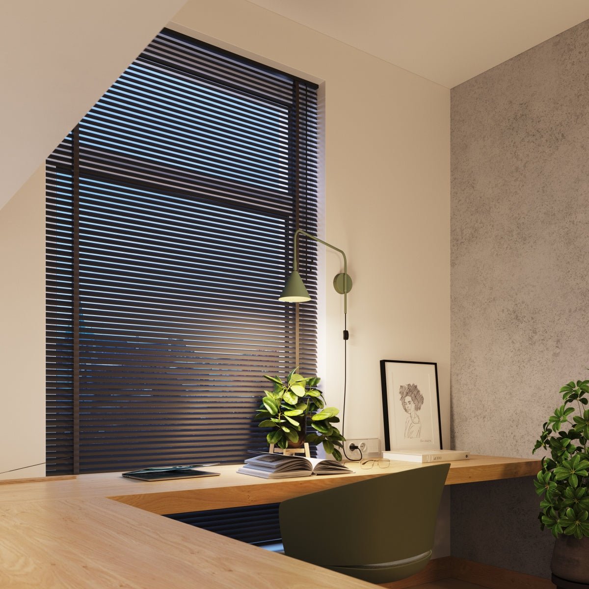 Wandleuchte „Nox“ – Wandlampen in Olivgrün | Dexity Lichtdesign