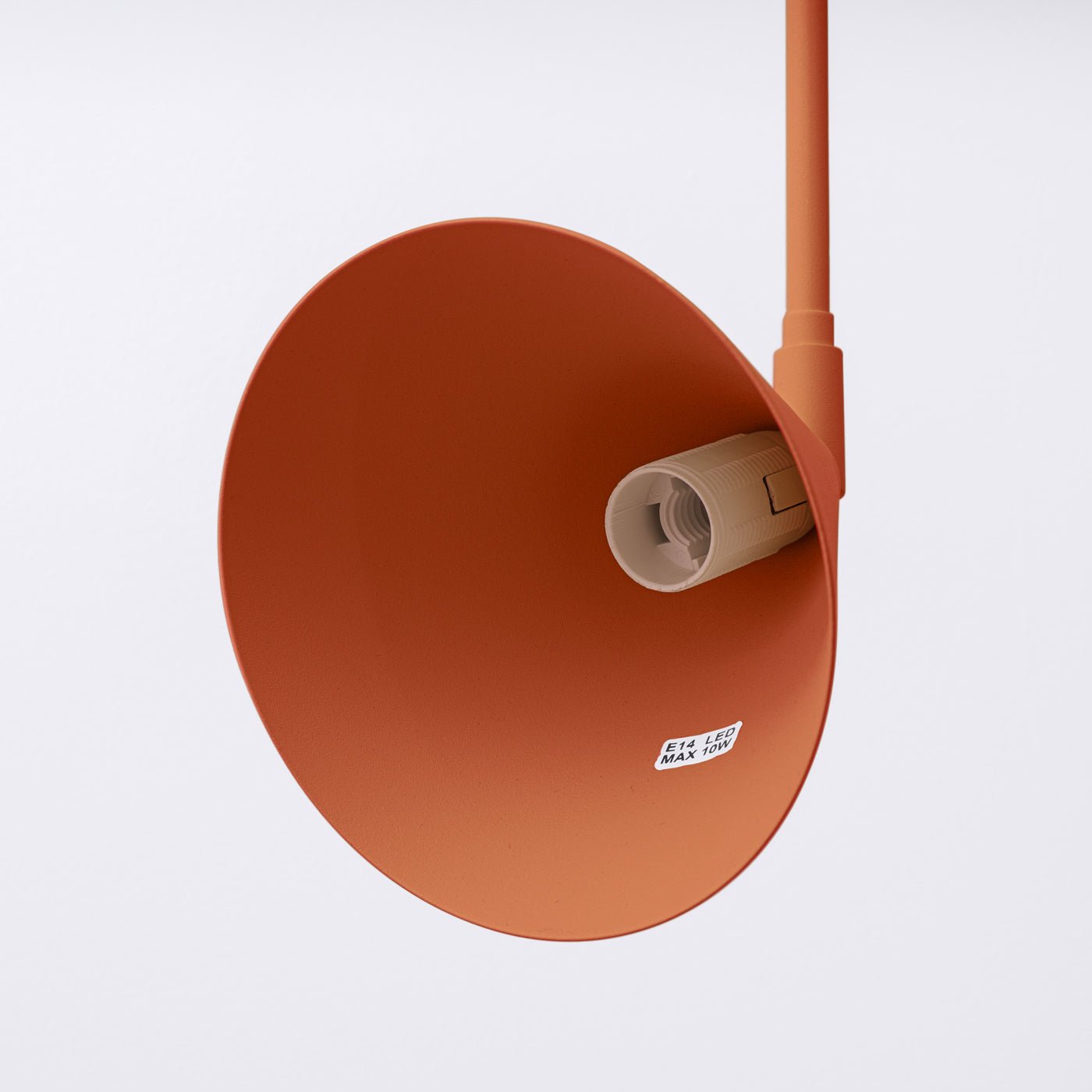 Wandleuchte „Nox“ – Wandlampen in Roter Ocker | Dexity Lichtdesign