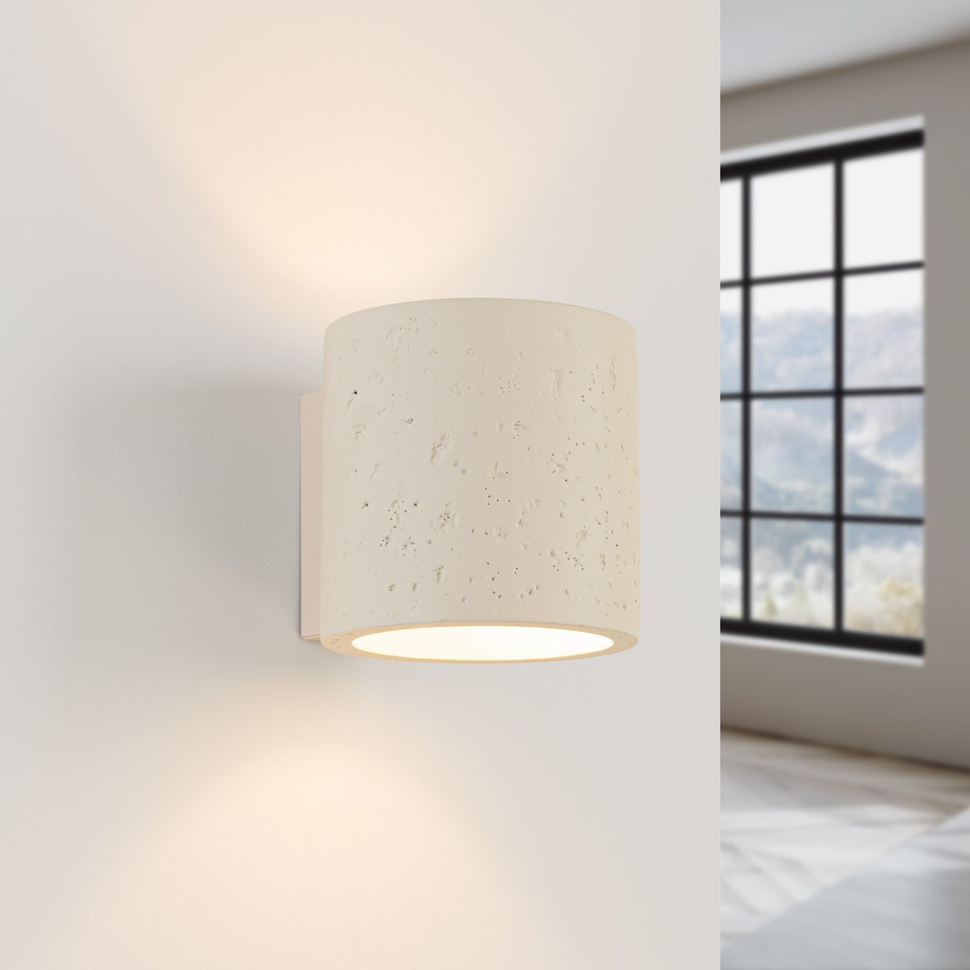 Wandleuchte "ORBIS" – in Beige | Dexity Lichtdesign
