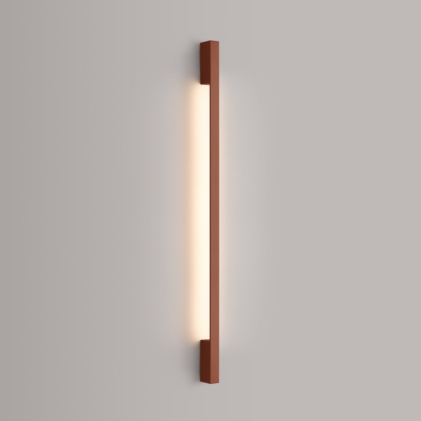 Wandleuchte "SAPPO 120" 3000K – Wandleuchte in Roter Ocker | Dexity Lichtdesign