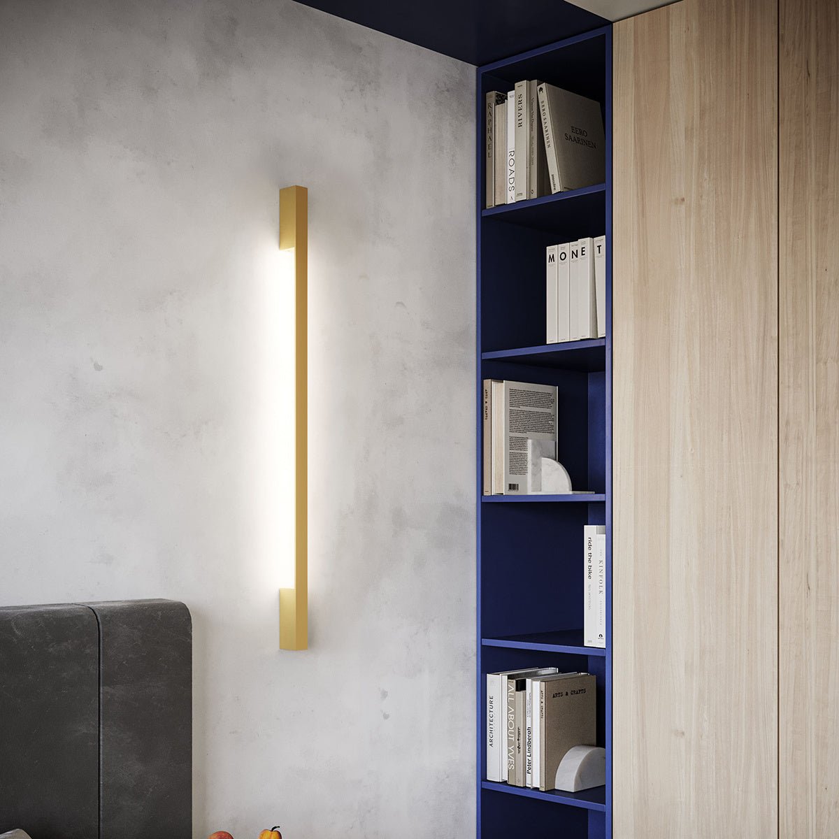 Wandleuchte "SAPPO M" 4000K – Wandleuchte in Golden | Dexity Lichtdesign