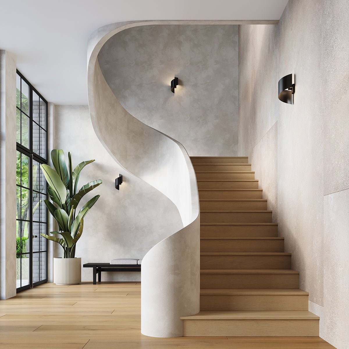 Wandleuchte „Talassa“ – Wandlampen in Schwarz | Dexity Lichtdesign