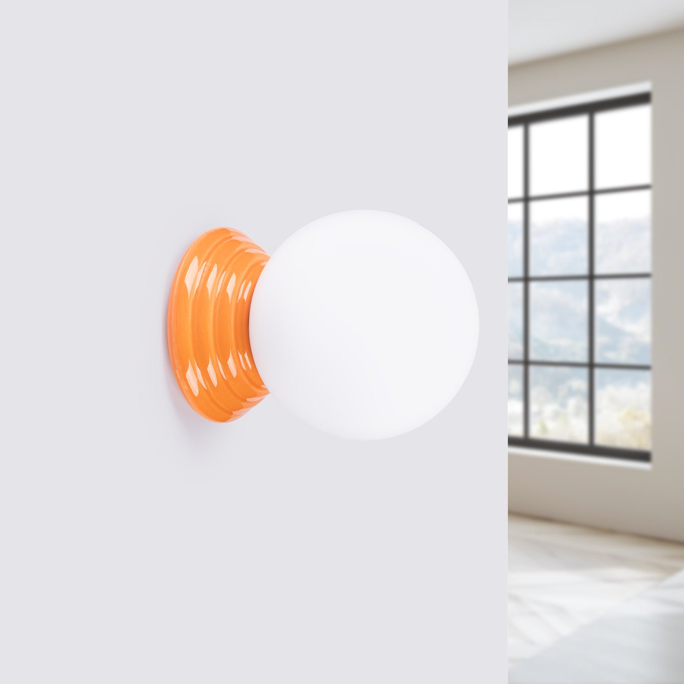 Wandleuchte "ZORI" IP44 – in Orange | Dexity Lichtdesign
