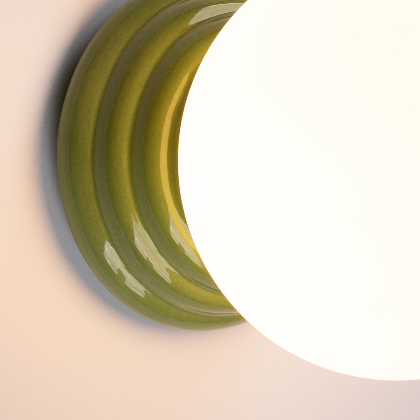 Wandleuchte "ZORI" IP44 – in Grün | Dexity Lichtdesign