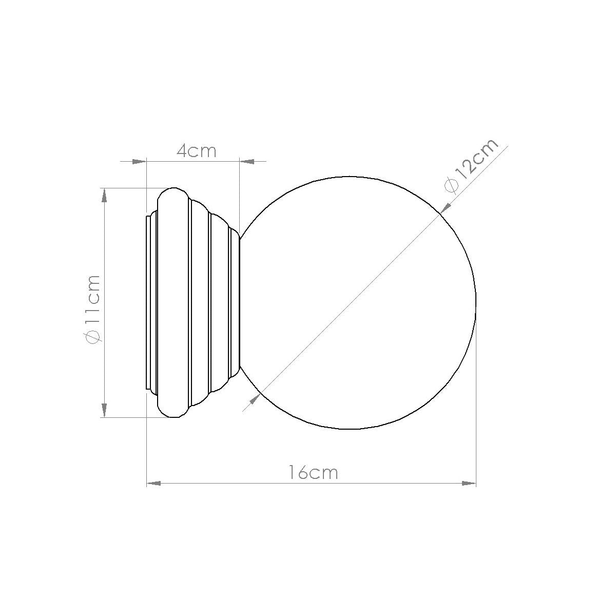 Wandleuchte "ZORI" IP44 – in Grün | Dexity Lichtdesign