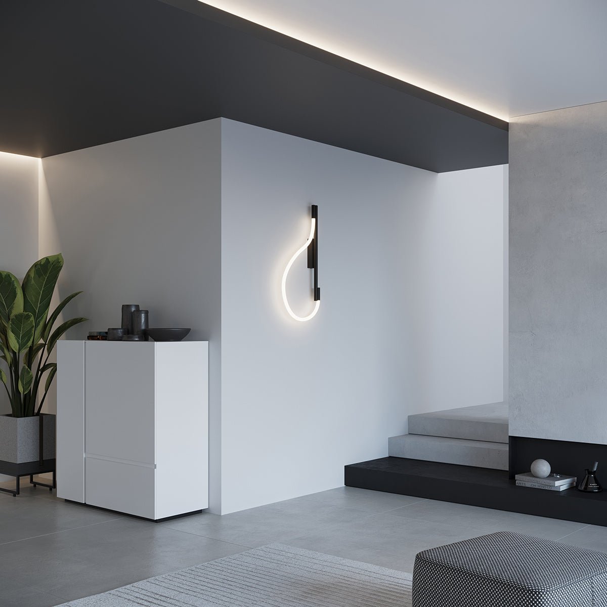 Wandleuchten "GALAKSE" 2700 - 6500K – Wandleuchte in | Dexity Lichtdesign