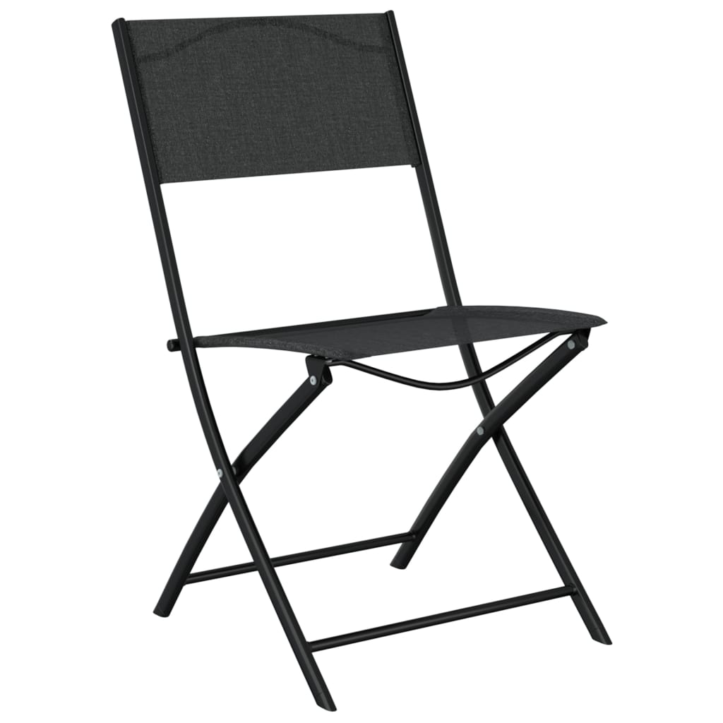 3-tlg. Bistro-Set Schwarz