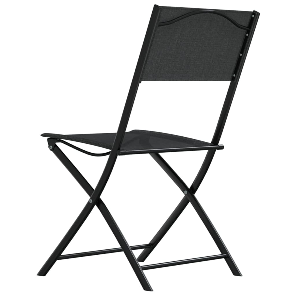 3-tlg. Bistro-Set Schwarz