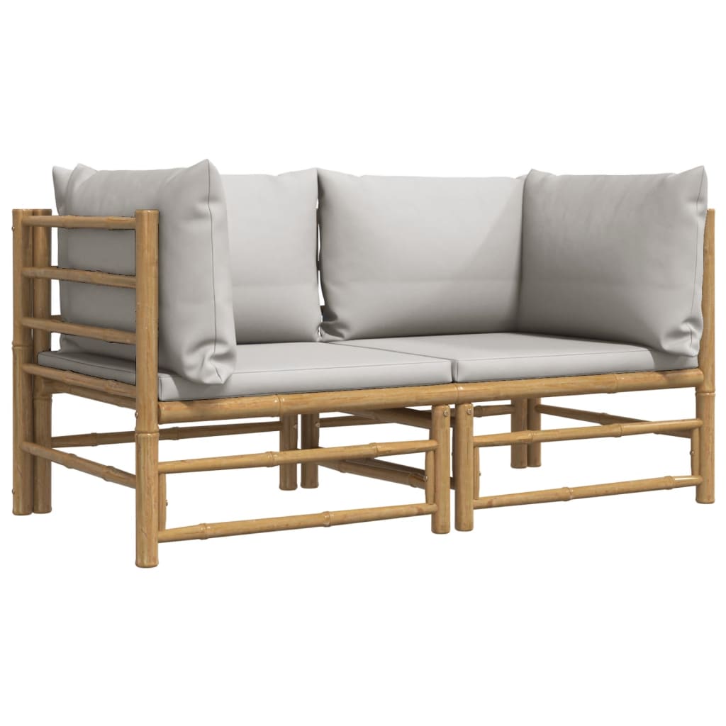 Gartensofa 138x69x65 cm Bambusholz