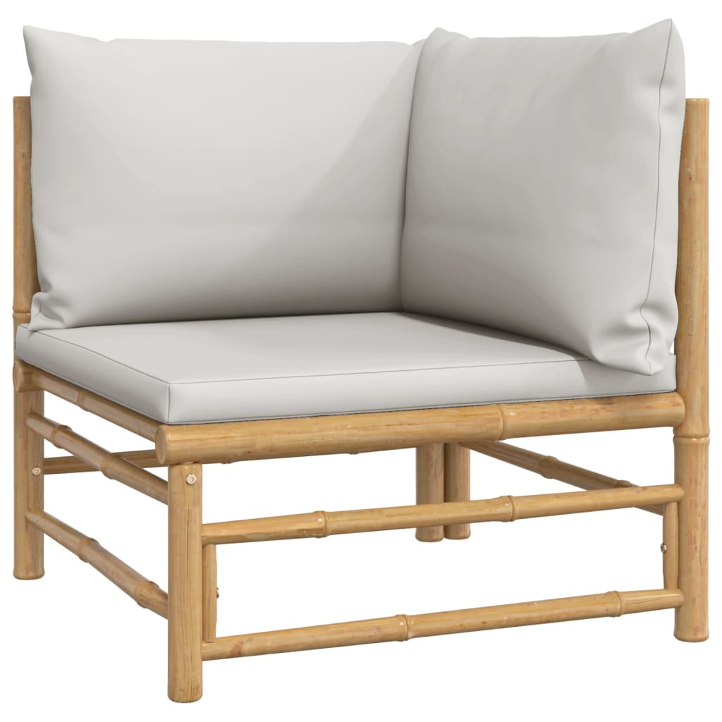Gartensofa 138x69x65 cm Bambusholz