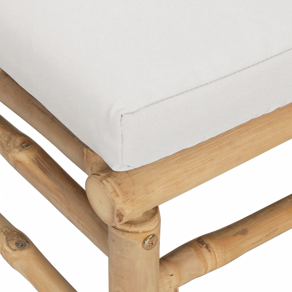 Gartensofa 138x69x65 cm Bambusholz