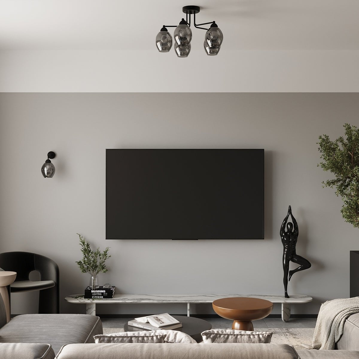 FILLAN-Leuchte mit skulpturalem Charakter – moderne Lichtquelle mit klarer Struktur