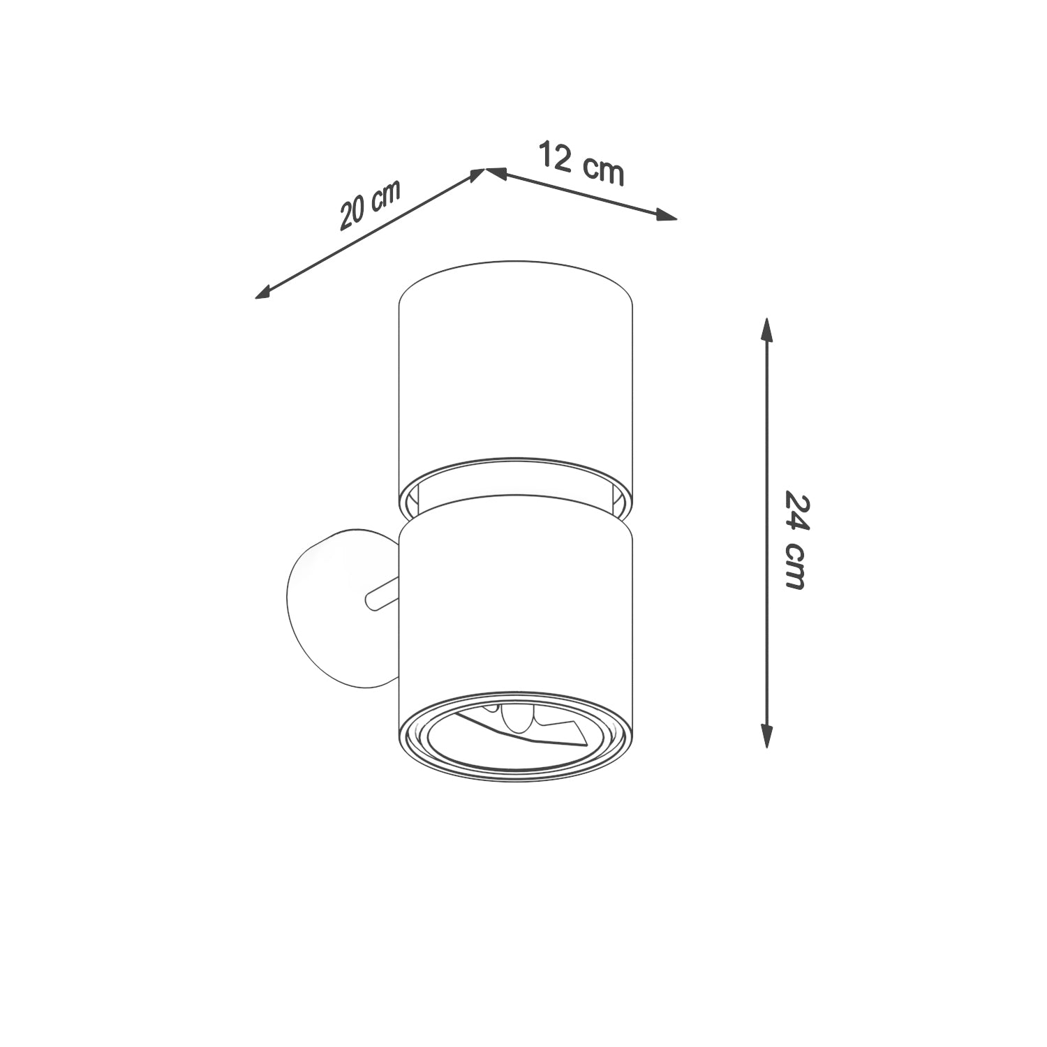 Wandleuchte "KUKKIA"