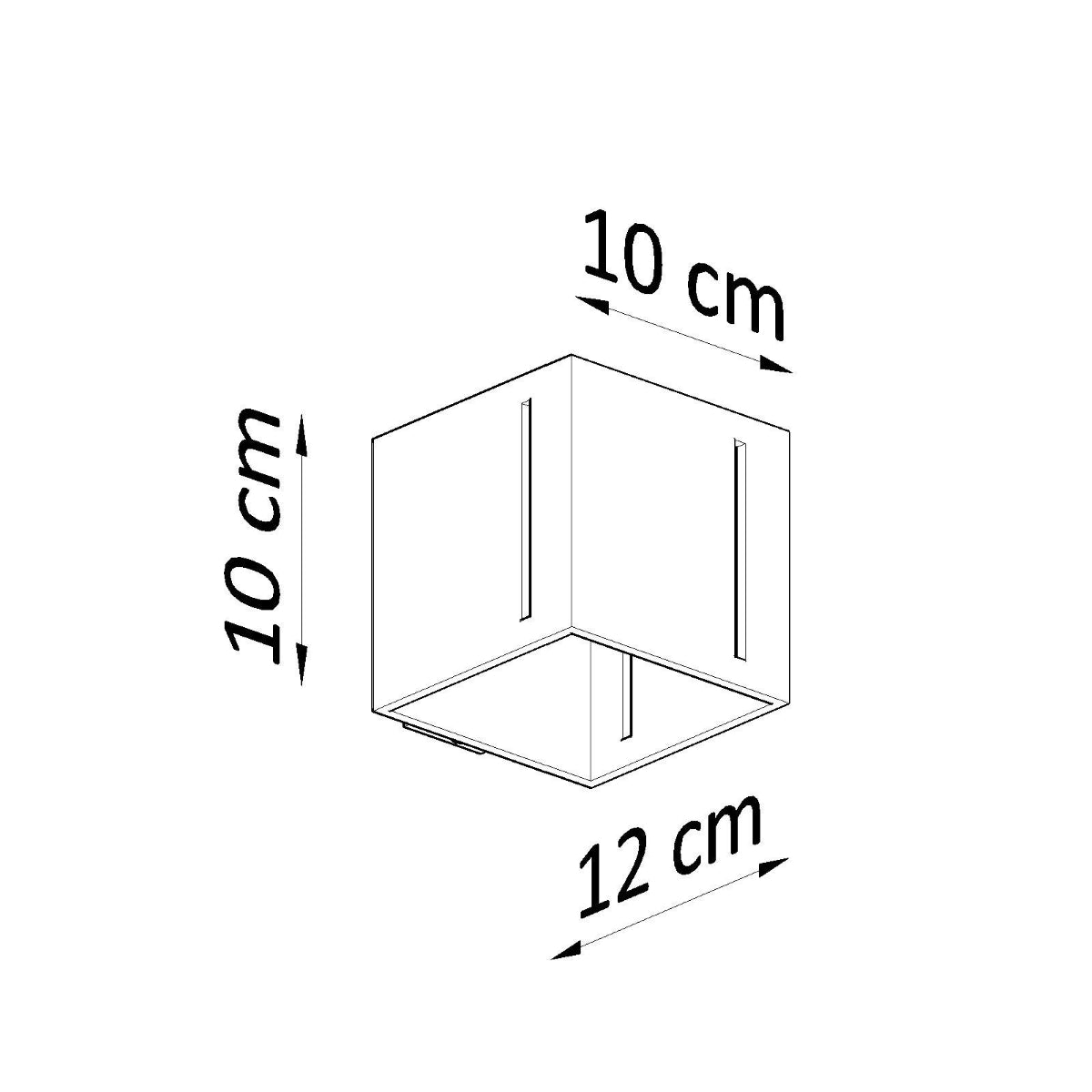 Wandleuchte "Cubo"