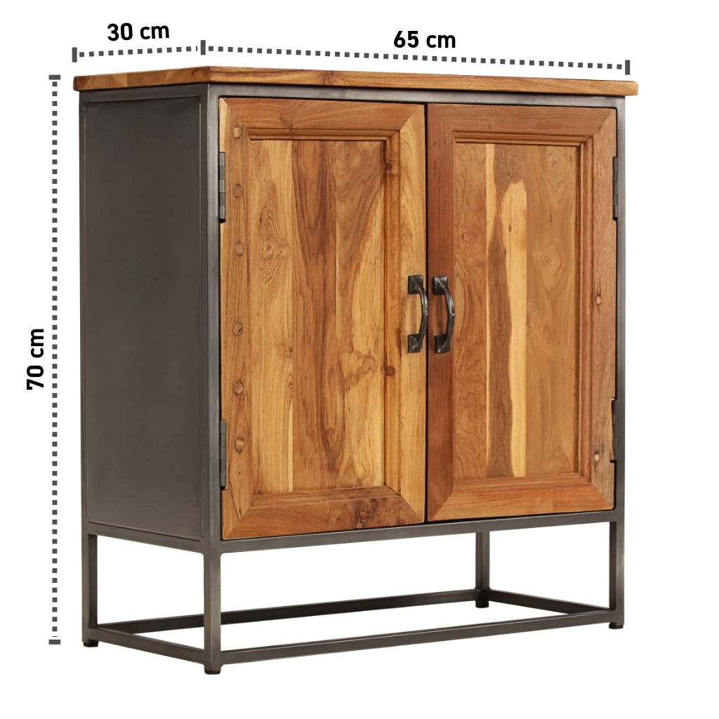 Recyceltes Sideboard 65x30x70 cm