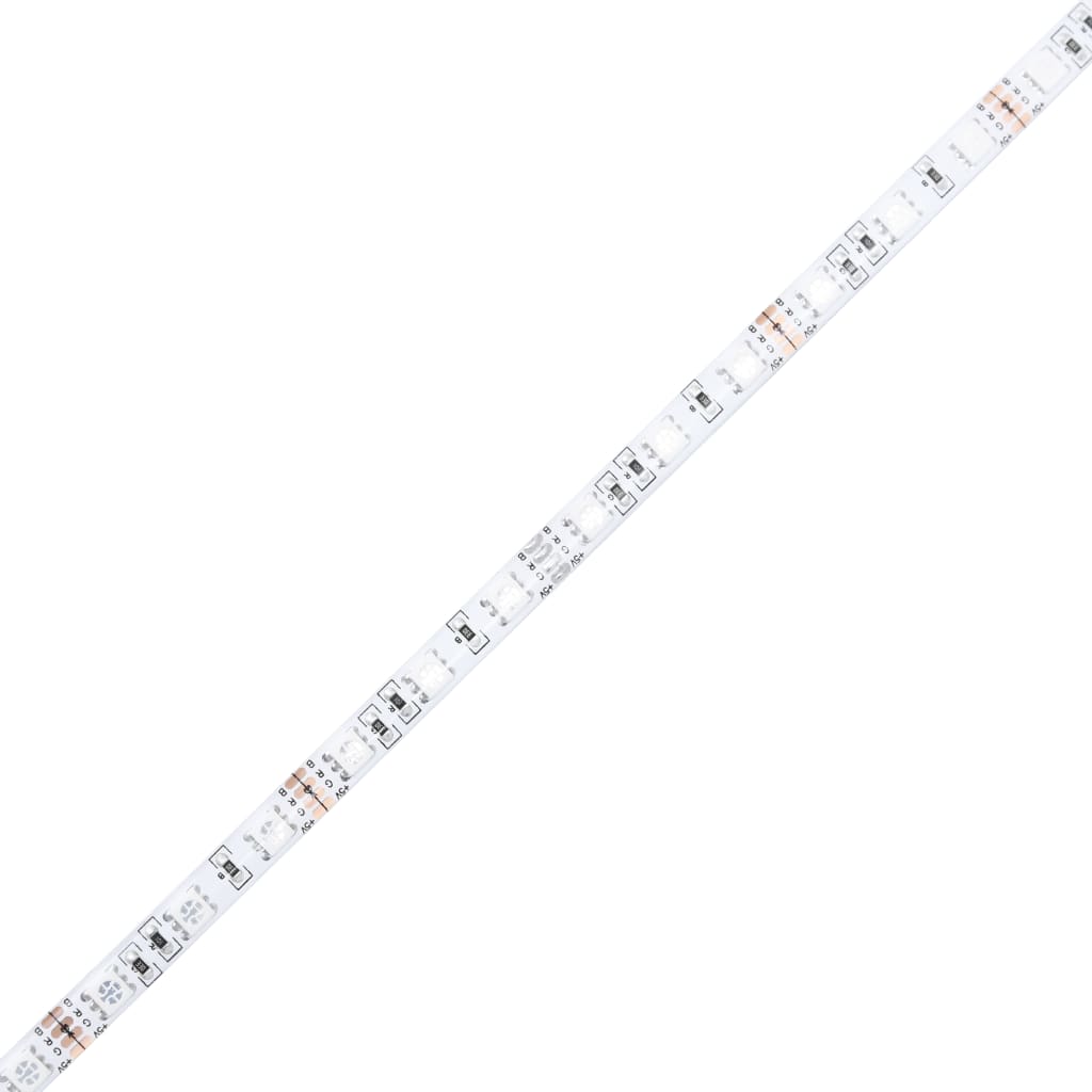 7-tlg. Wohnwand LED-Beleuchtung