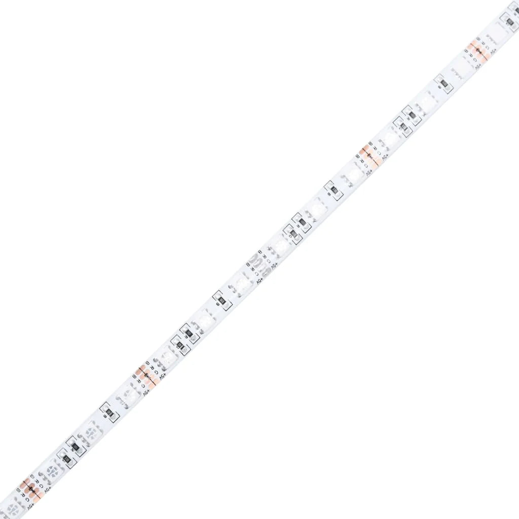 6-tlg. Wohnwand LED-Beleuchtung