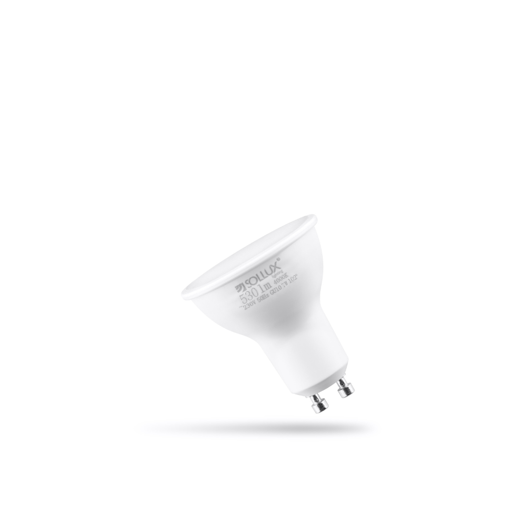 LED-Glühbirne GU10 – 7W, 4000K, 530lm