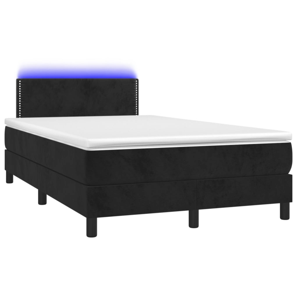 Boxspringbett ''Nailed'' mit Matratze & LED 120x200 cm