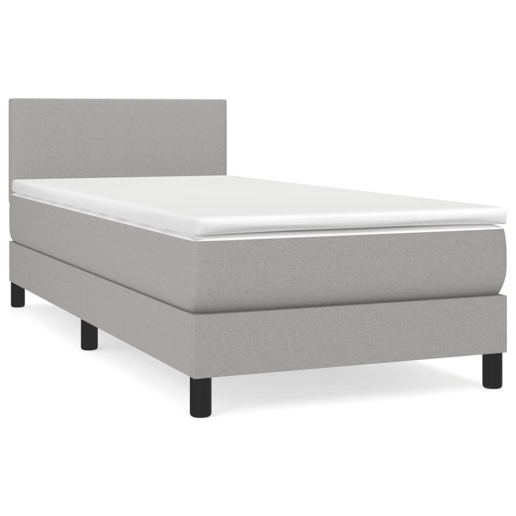 Boxspringbett ''Pure'' mit Matratze 80x200 cm