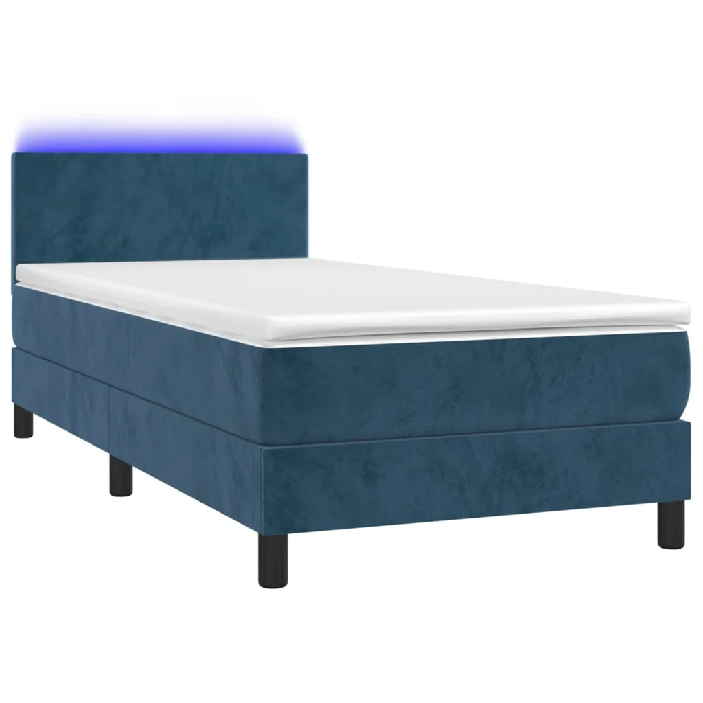 Boxspringbett ''Pure'' mit Matratze & LED 100x200 cm