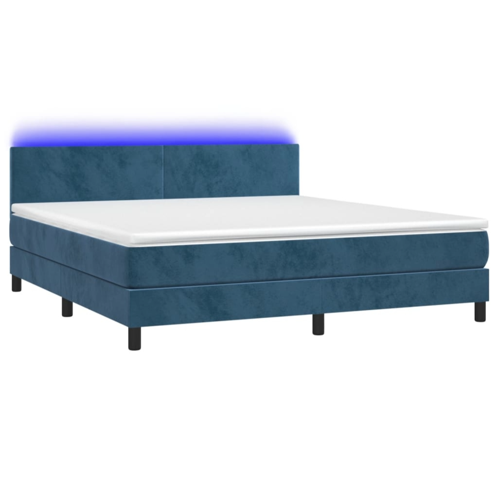 Boxspringbett ''Pure'' mit Matratze & LED 160x200 cm