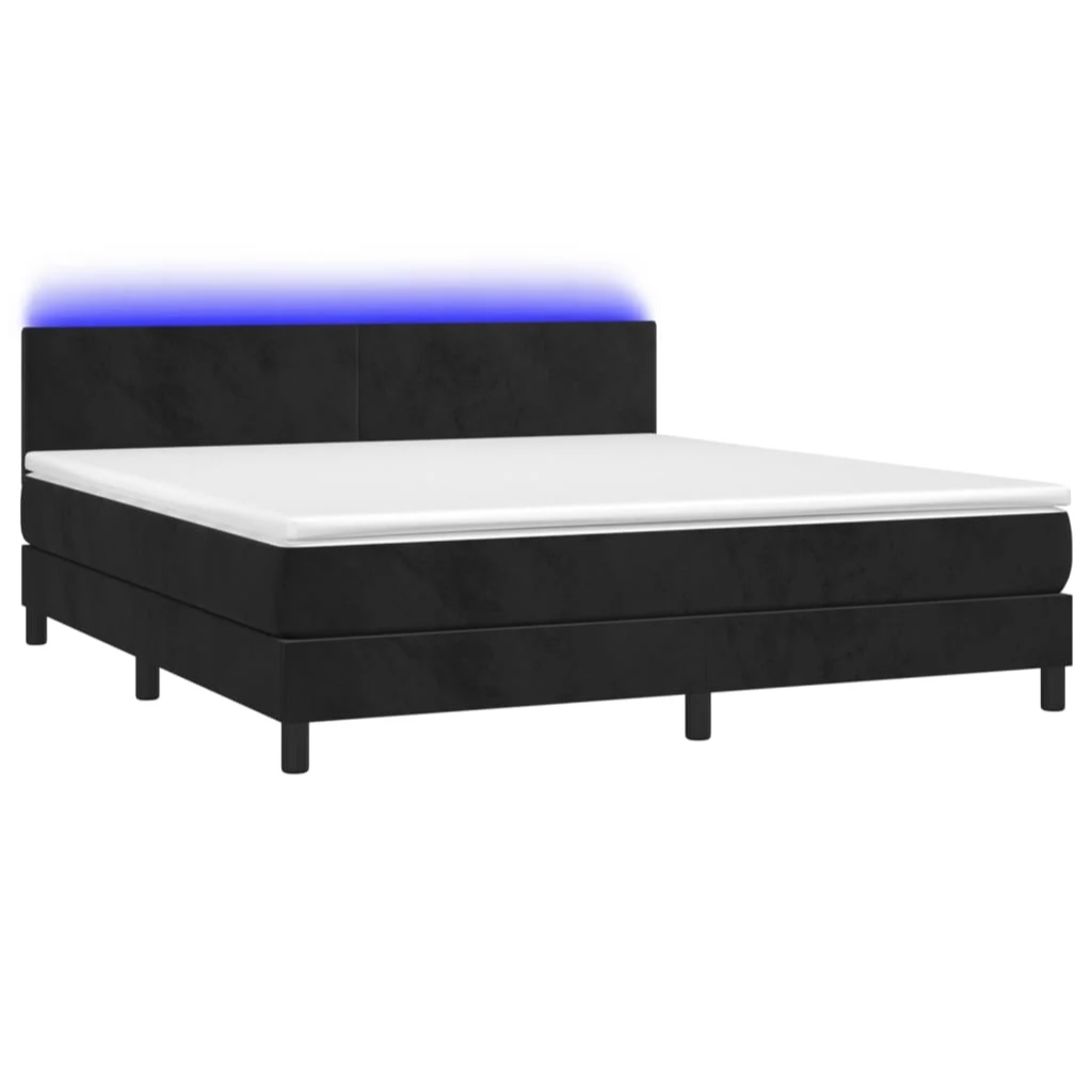 Boxspringbett ''Pure'' mit Matratze & LED 160x200 cm