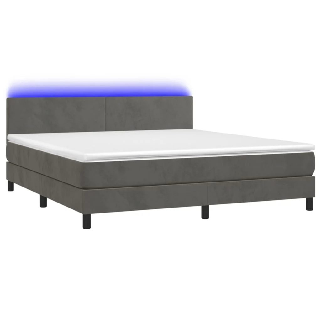 Boxspringbett ''Pure'' mit Matratze & LED 180x200 cm