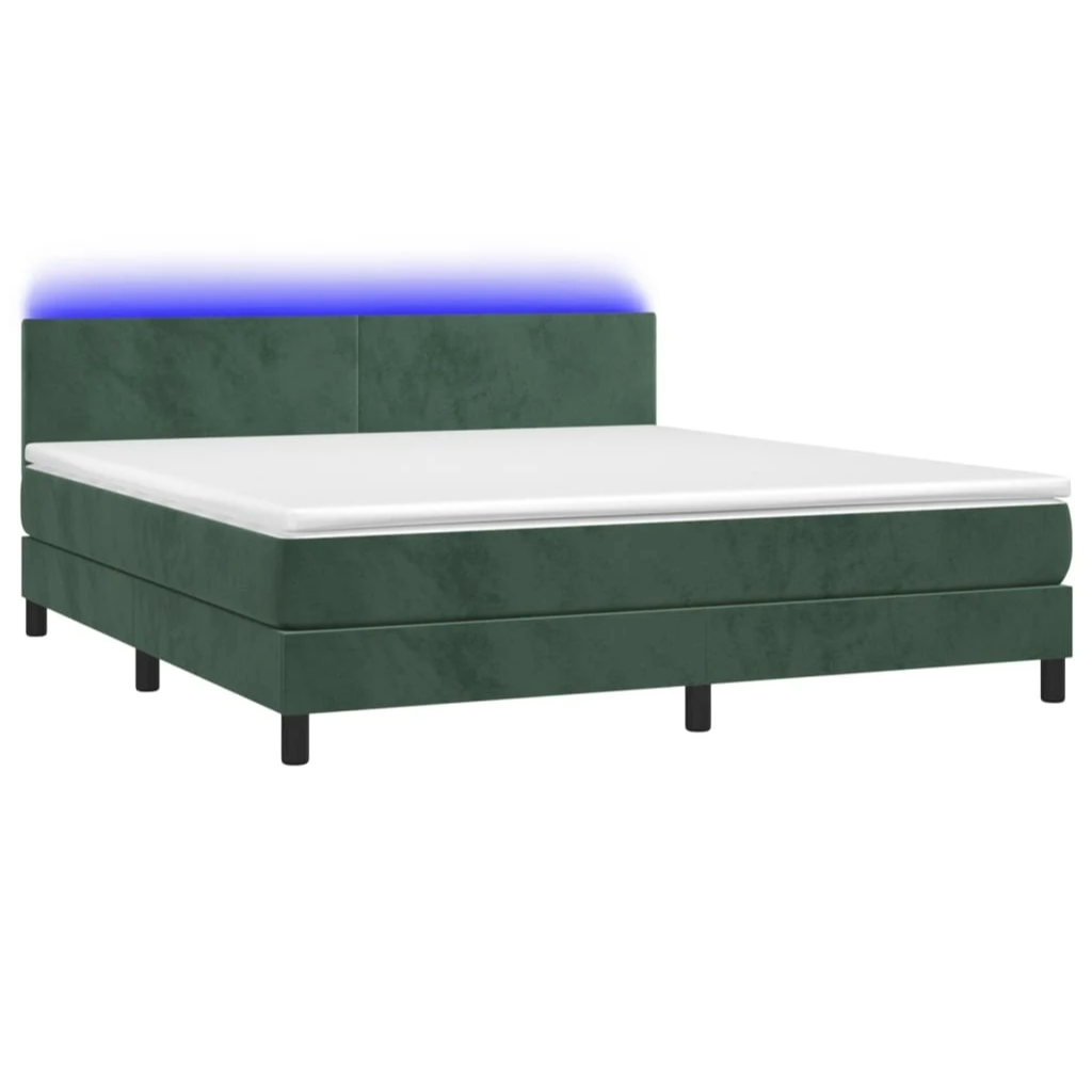 Boxspringbett ''Pure'' mit Matratze & LED 180x200 cm