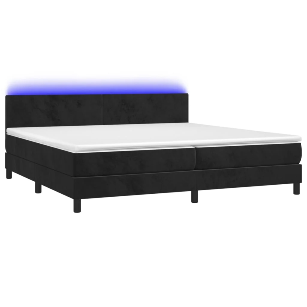 Boxspringbett ''Pure'' mit Matratze & LED 200x200 cm