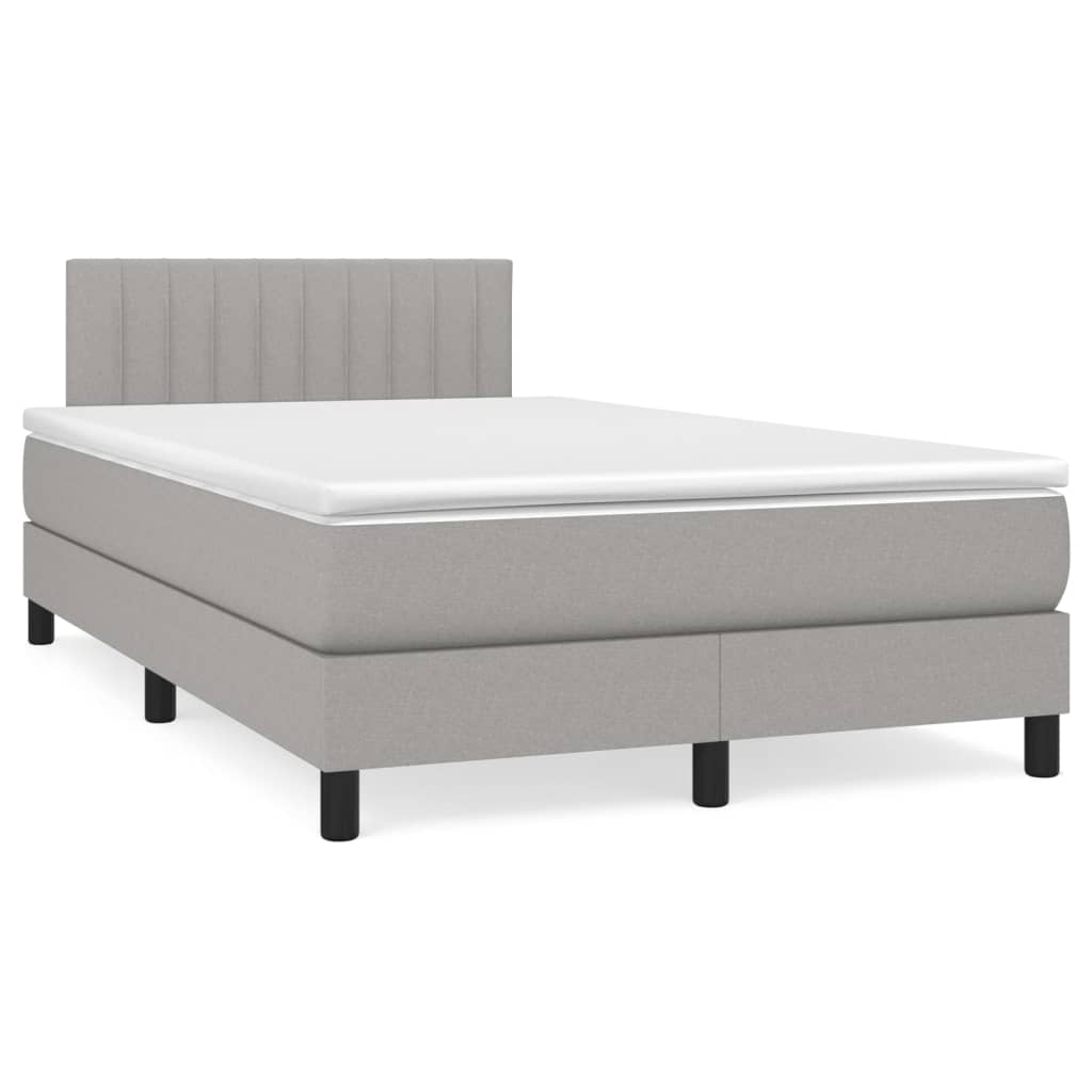 Boxspringbett ''Striped'' mit Matratze 120x200 cm