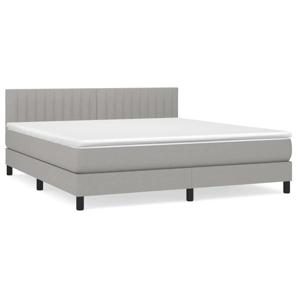 Boxspringbett ''Striped'' mit Matratze 160x200 cm