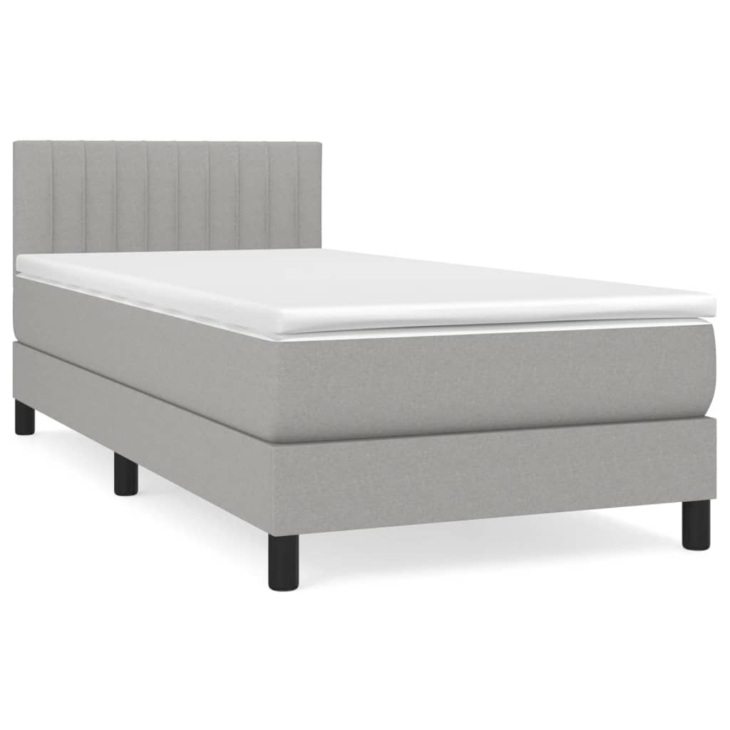 Boxspringbett ''Striped'' mit Matratze 80x200 cm