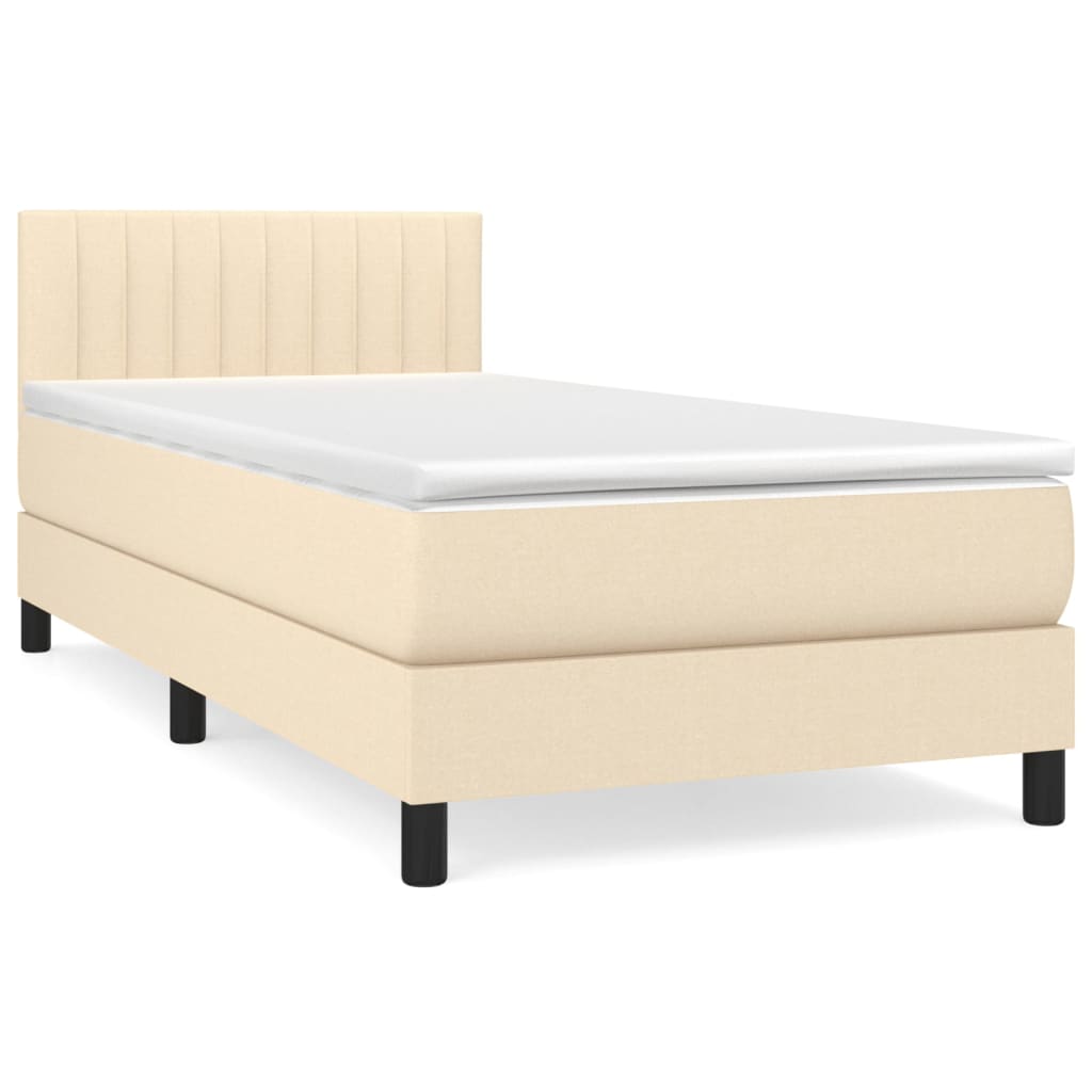 Boxspringbett ''Striped'' mit Matratze 90x200 cm