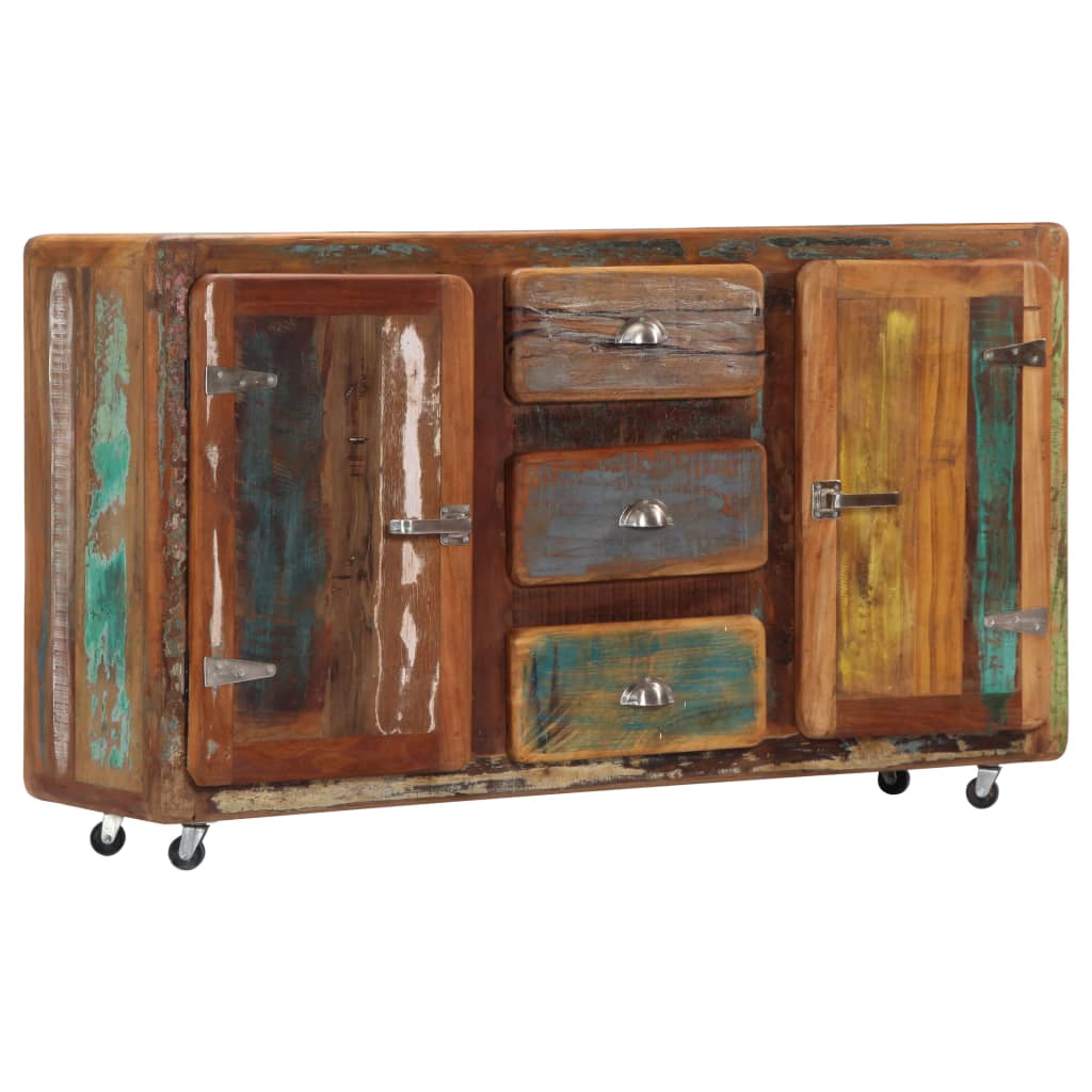 Recyceltes Sideboard 150x43x86 cm