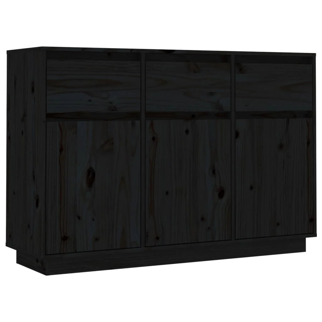 Sideboard 110x34x75 cm Massives Kiefernholz