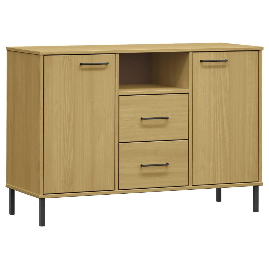 Sideboard 113x40x77 cm Massives Kiefernholz