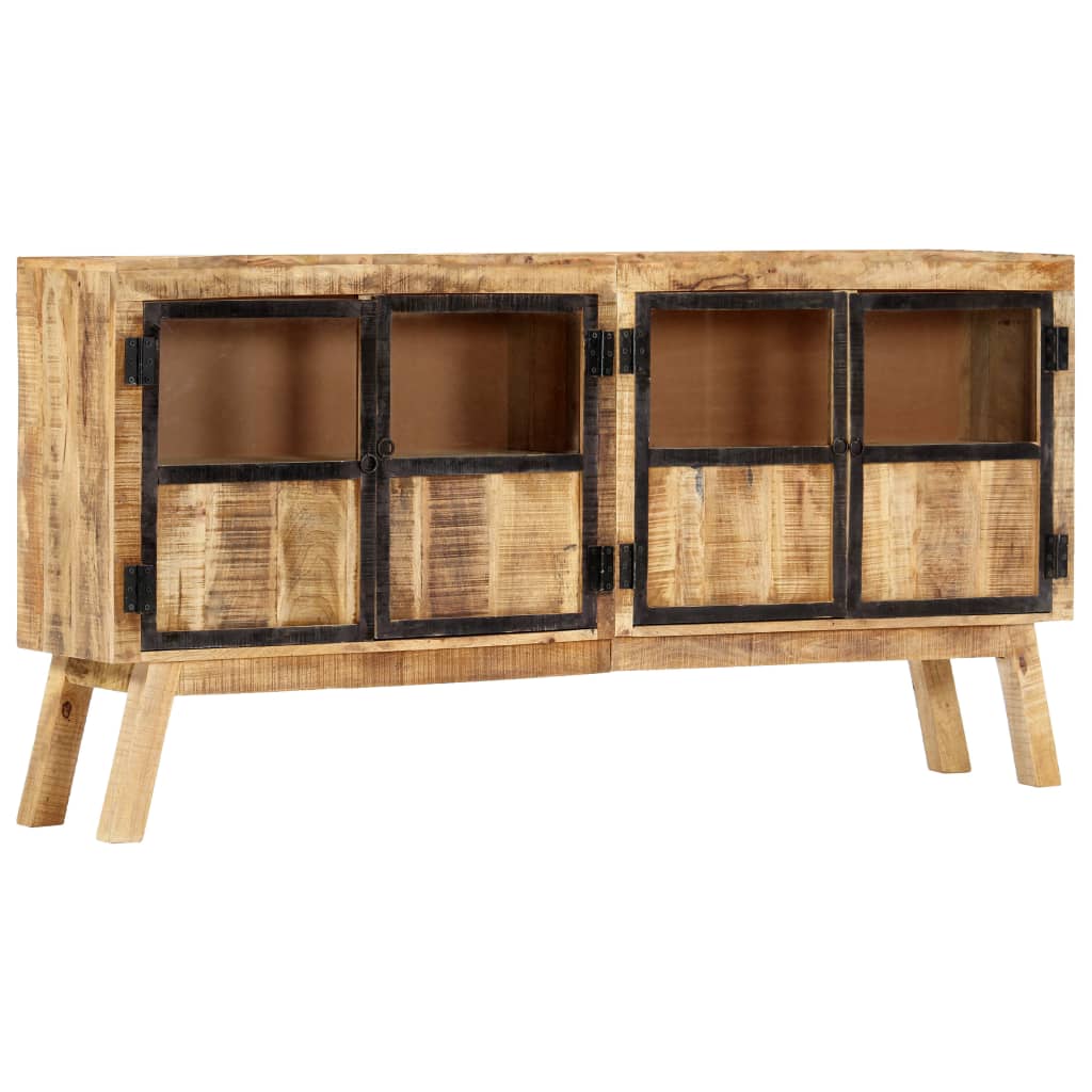 Sideboard 160×30×80 cm Massives Mangoholz