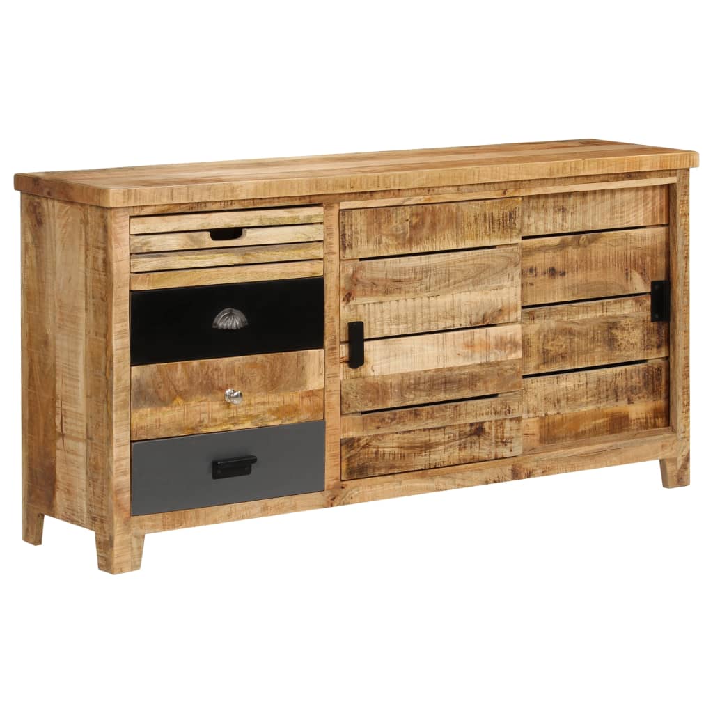 Sideboard 160x40x80 cm Massives Mangoholz