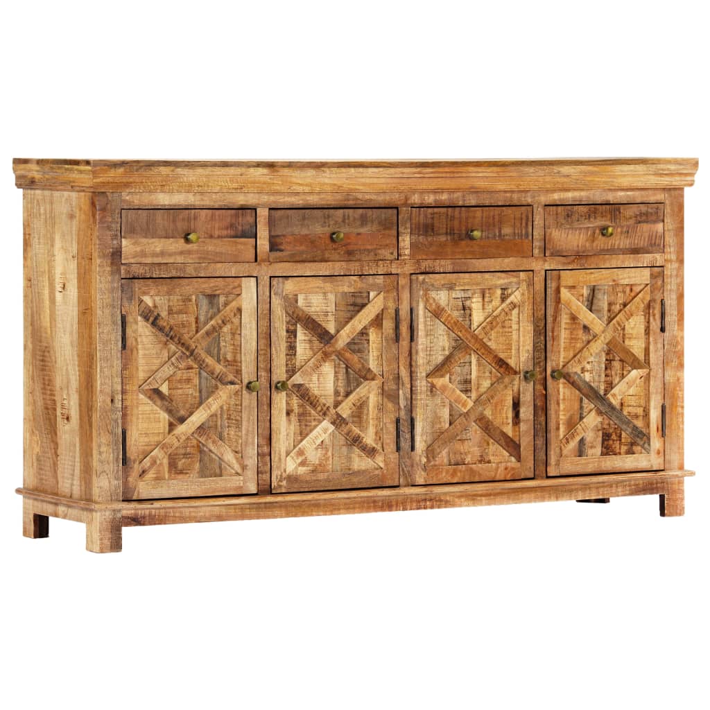 Sideboard 160x40x85 cm Massives Mangoholz