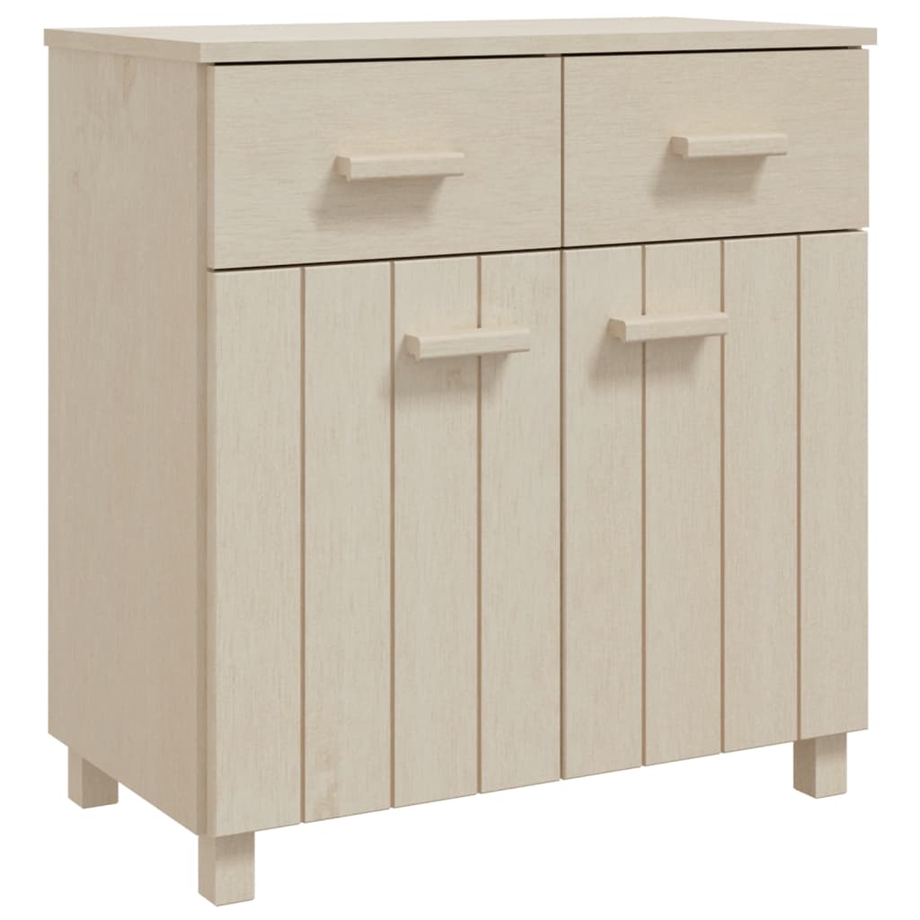 Sideboard 79x40x80 cm Massives Kiefernholz