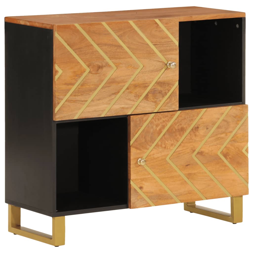 Sideboard 80x33,5x75 Massives Mangoholz