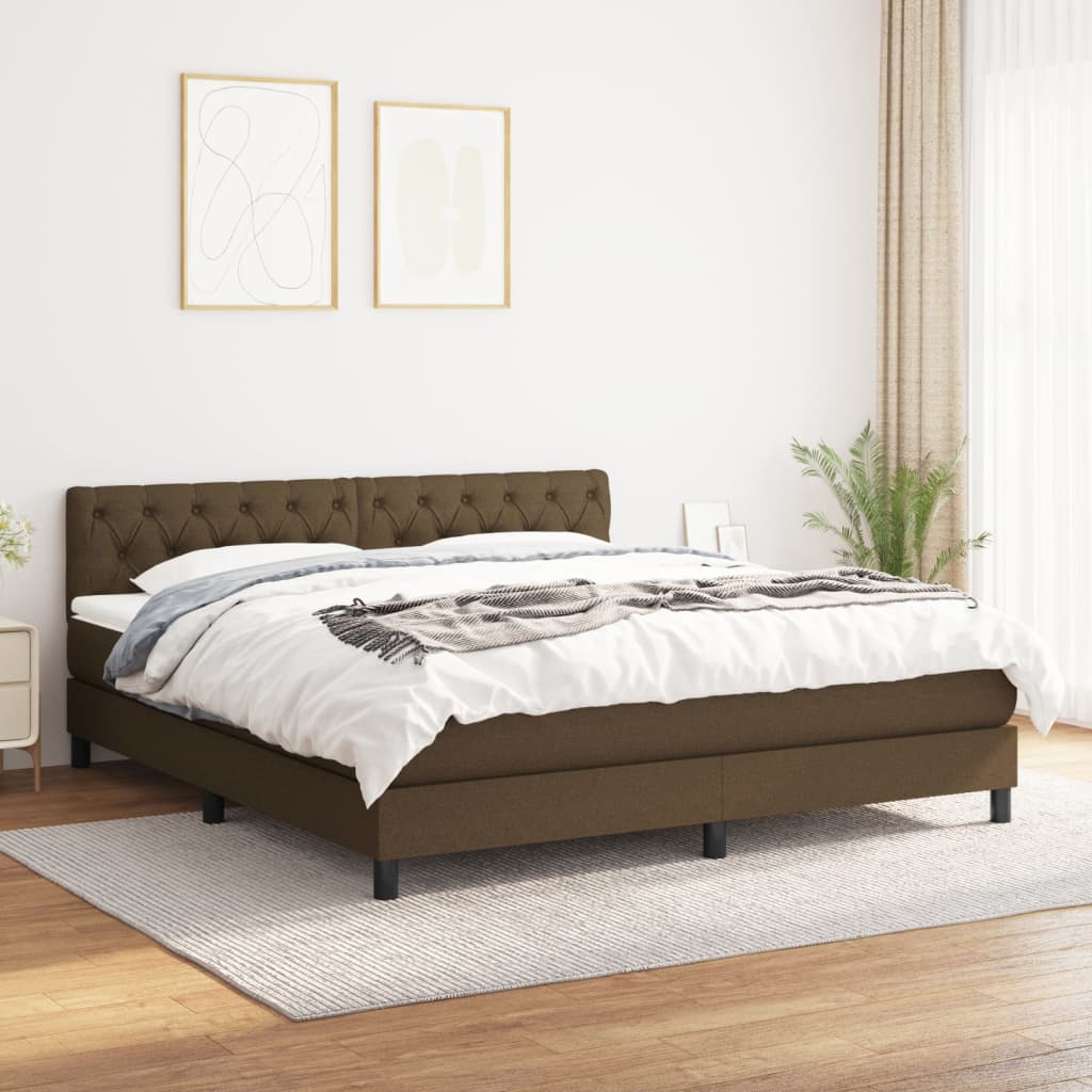 Boxspringbett ''Stitched'' mit Matratze 160x200 cm