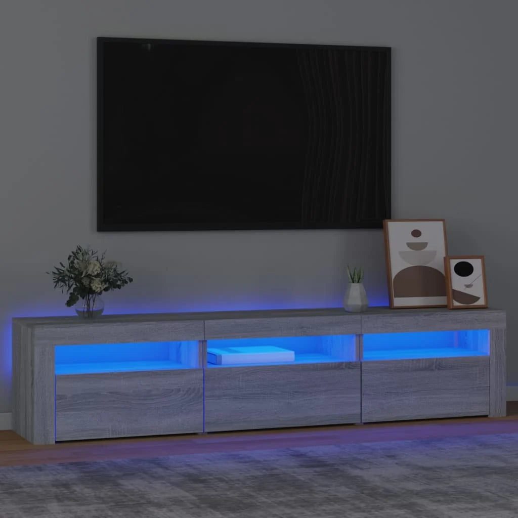 Lowboard 180x35x40 cm LED-Beleuchtung