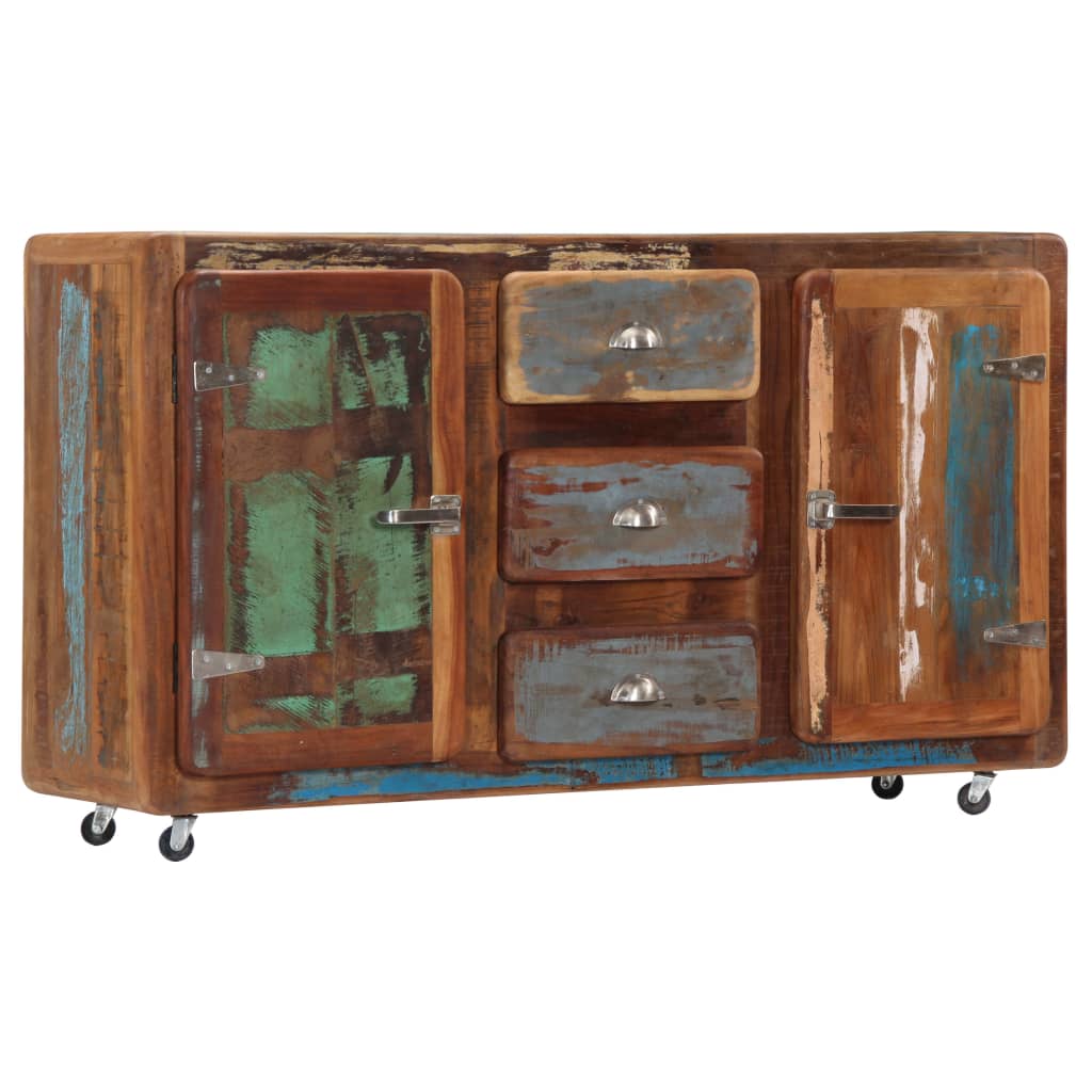 Recyceltes Sideboard 150x43x86 cm