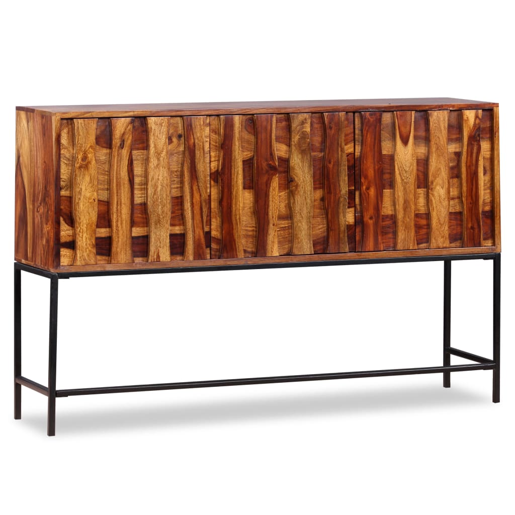 Sideboard 120x30x80 cm Massives Palisanderholz