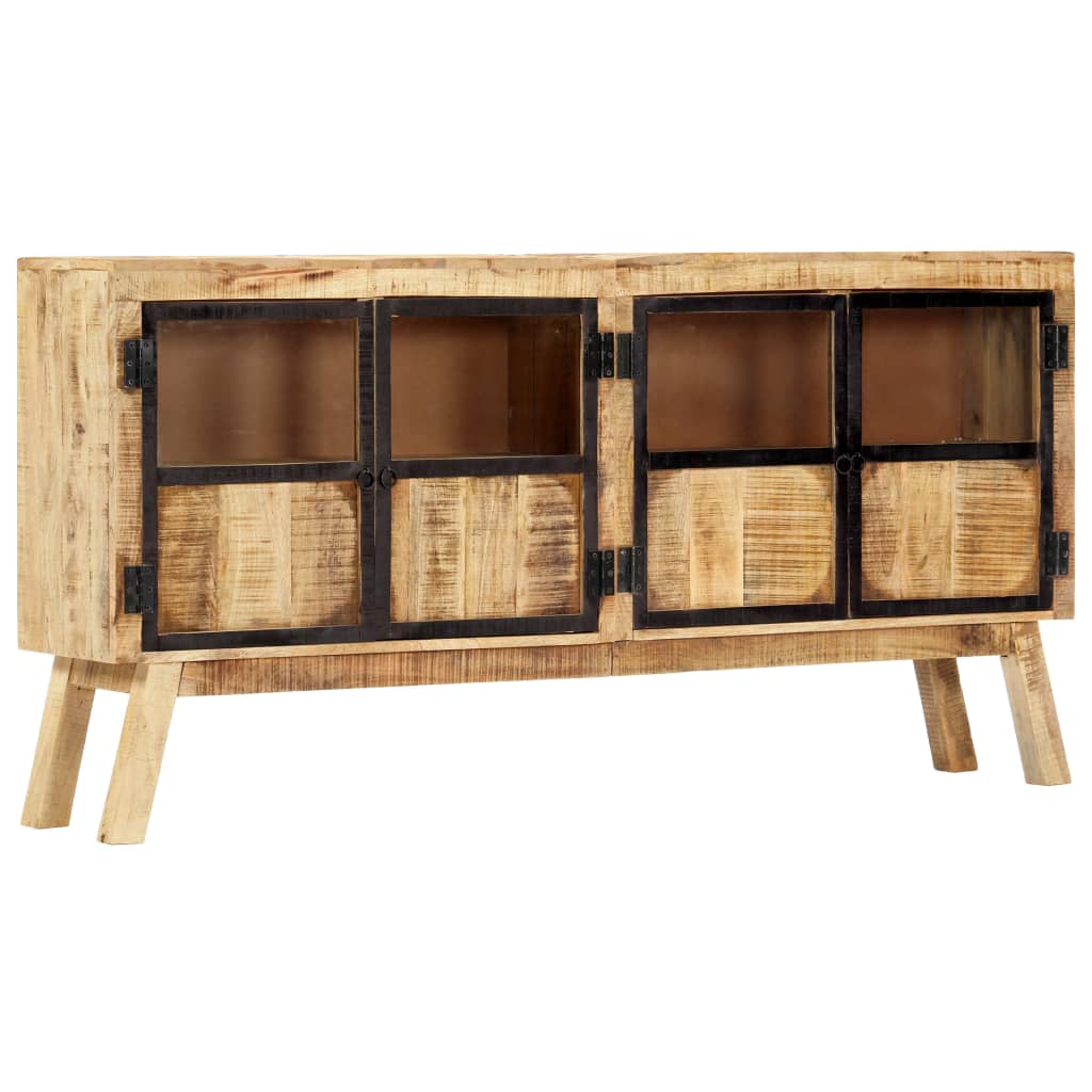 Sideboard 160×30×80 cm Massives Mangoholz